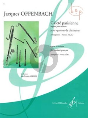 Gaiete Parisienne (3 Clar.[Bb]-Bass Clar.) (Score/Parts) (Heau)