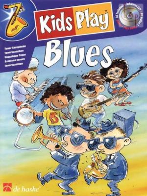 Kids Play Blues for Tenor Saxophone (Bk-Cd) (Grade 1 - 2)
