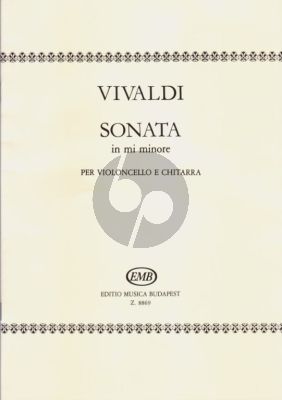 Sonata e-minor RV 40 Violoncello-Guitar