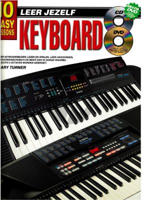Leer Jezelf Keyboard (10 Lessen) (Bk-CD-DVD)