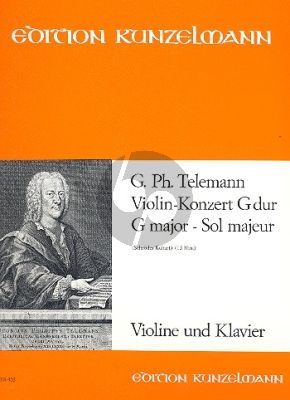 Konzert G-dur TWV 51:G8 Violine-Streicher-Bc