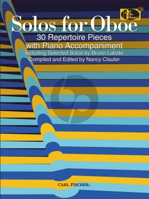 Solos for Oboe (30 Repertoire Pieces) (compiled and edited by Nancy Clauter)