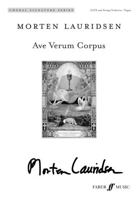 Lauridsen Ave Verum Corpus SATB-String Orchestra/Organ