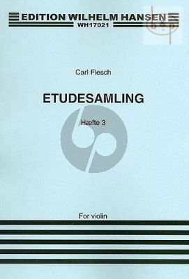 Etuden Sammlung Vol.3 Violin