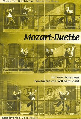 Mozart Duets 2 Trombones (arr.Stahl) (Easy Grades)