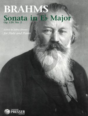 Brahms Sonata Op.120 No.2 E-flat major Flute and Piano (Khaner) (grade 7)
