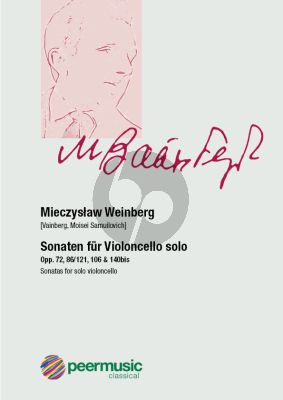 Weinberg 4 Sonaten für Violoncello solo