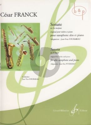 Sonata A-major (orig. violin) for Alto Saxophone and Piano