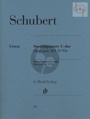 Quintet C-major D.956 Op.Posth.163 (2 Vi.-Va.- 2 Vc.) (Parts)