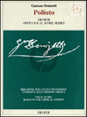 Poliuto (Vocal Score)