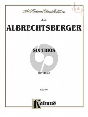 6 Trios for Organ