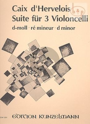 Suite d-Moll (from Pieces de Viole) (3 Vc.)