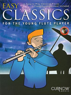 Easy Classics for the Young (12 Pieces) (Flute with Piano Accomp.) (Bk-Cd)