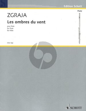 Zgraja Les Ombres du Vent Flute solo (very adv.) (grade 9)