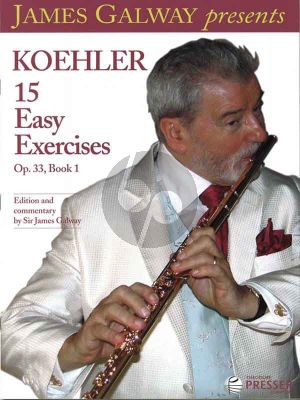 Kohler 15 Easy Studies Op.15 Vol.1 (edited by James Galway)