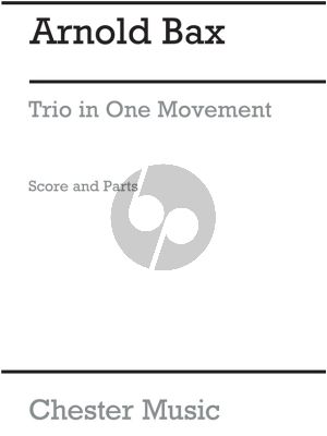 Bax Trio in one mouvement Violin-Viola-Piano (Score/Parts)