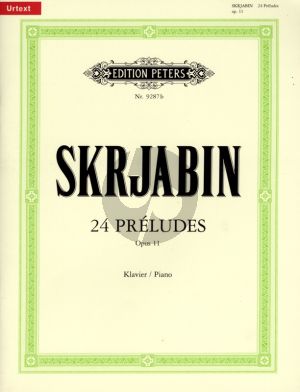 Scriabin 24 Preludes Op.11 Klavier (Gunter Philipp)