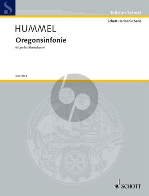 Hummel Oregonsinfonie Op.67 Concert Band (Score)