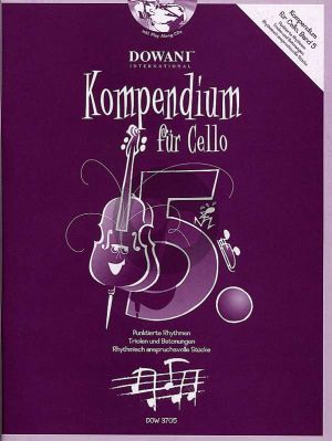 Kompendium für Cello Vol. 5 (Buch mit 2 CD's)