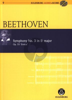 Beethoven Symphony No. 3 Op. 55 "Eroica" Study Score (Score with Audio CD) (Richard Clarke)