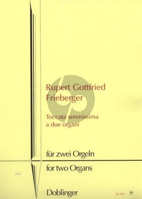 Frieberger Toccata Serenissima 2 Organs (2001)