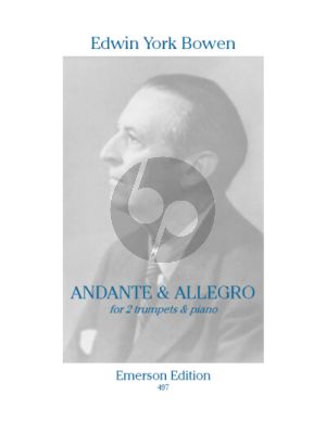 Bowen Andante & Allegro 2 Trumpets-Piano