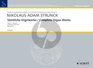 Strunck Complete Organ Works (Capriccios-Ricercares) (Beckmann)