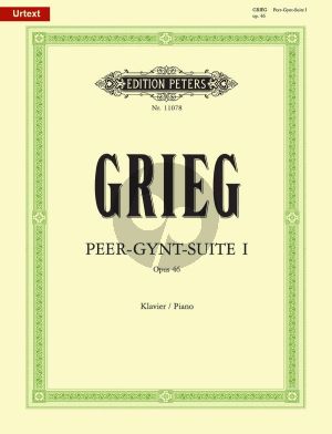 Grieg Peer Gynt Suite 1 Op.46 Klavier (Urtext) (Dag Schjelderup-Ebbe)