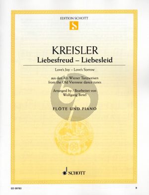 Kreisler Liebesfreud - Liebesleid fur Flote und Klavier (Bearbeitet von Wolfgang Birtel) (grade 2 - 3)