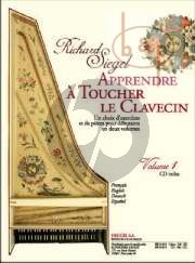 Apprendre a Toucher le Clavecin Vol.1 (Exercises and Pieces for Beginners)