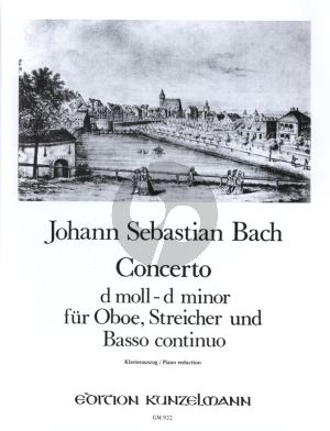 Bach Concerto d-minor (Reconstruction from BWV 1059a) for Oboe and Piano (Reconstruction Arnold Mehl) (Piano Reduction by Friedemann Winklhofer)