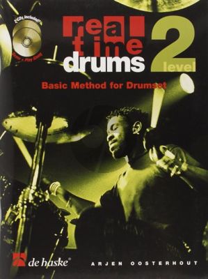 Oosterhout Real Time Drums Vol. 2 English Edition (Bk-Cd)