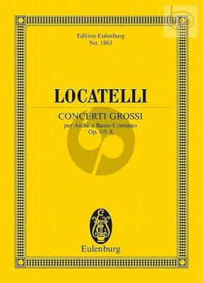 Concerti Grossi Op.1 No.5 - 8 (Strings-Bc)