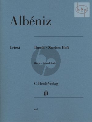 Albeniz Iberia Vol. 2 Piano Solo (edited by Norbert Gertsch) (Henle-Urtext)