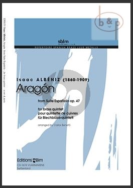 Aragon (from Suite Espanola Op.47) (2 Trp.[Bb][Flugelhorn]-Horn[F]-Euph.-Tuba)