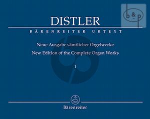 New Edition of Complete Organ Works Vol.1 The Large Partitas Op.8 No.1 - 2