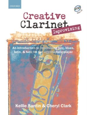 Santin-Clark Creative Clarinet Improvising book-CD
