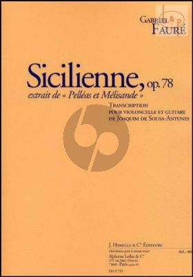 Sicilienne op.78 (Pelleas et Melisande)