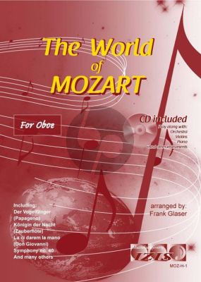 The World of Mozart for Oboe (Bk-Cd) (arr. Frank Glaser)