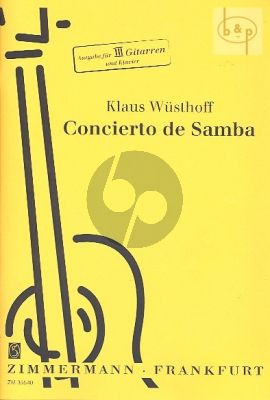 Concierto de Samba (3 Guitars-Piano)