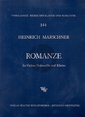 Marschner Romanze Violine-Violoncello-Klavier