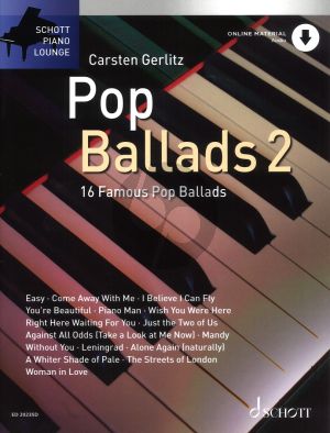 Pop Ballads Vol.2 (Bk-Online Download) (arr. C.Gerlitz)