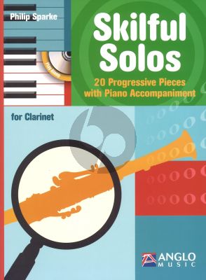 Sparke Skilful Solos Clarinet-Piano Bk-Cd (Intermediate)