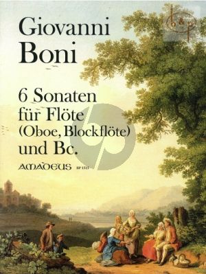 6 Sonatas Flute [Oboe/Vi./Recorder] and Bc