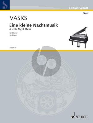 Vasks A Little Night Music Piano solo (1978)