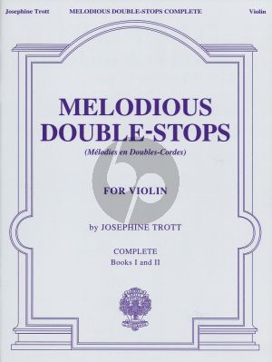 Trott Melodious Double-Stops Vol.1 - 2 Complete Violin