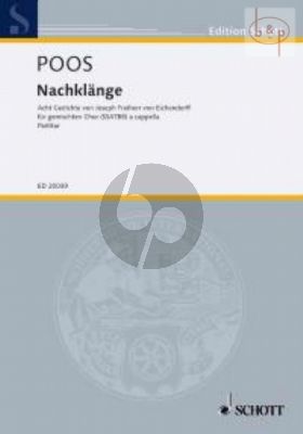 Nachklange (8 Gedichte von Joseph Freiherr von Eichendorff) (SSATBB)