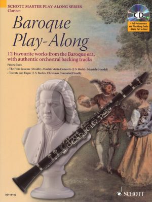 Baroque Play-Along for Clarinet Bk-Cd ((12 Favourite Works from the Baroque Era with Authentic Orchestral Backing Tracks)) (Davies)