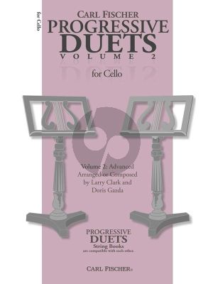 Clark-Gazda Progressive Duets Vol.2 2 Violoncellos (Advanced)