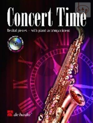 Concert Time for Alto Saxophone and Piano Book with Cd - Play-Along and Demo